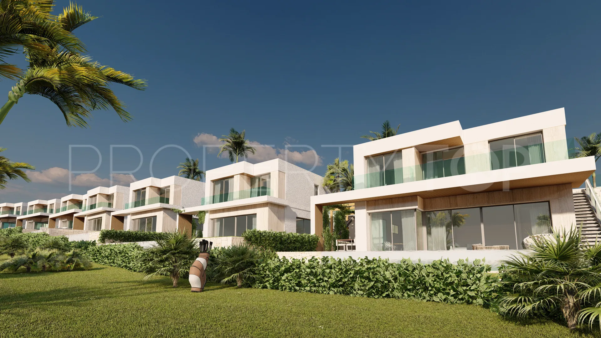 Semi detached villa for sale in Estepona