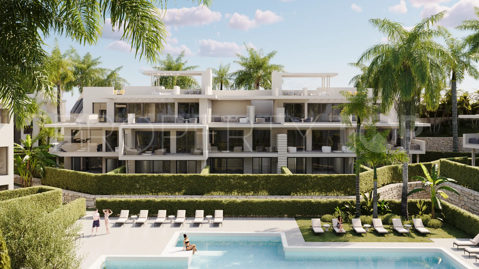 Estepona, apartamento planta baja en venta de 2 dormitorios