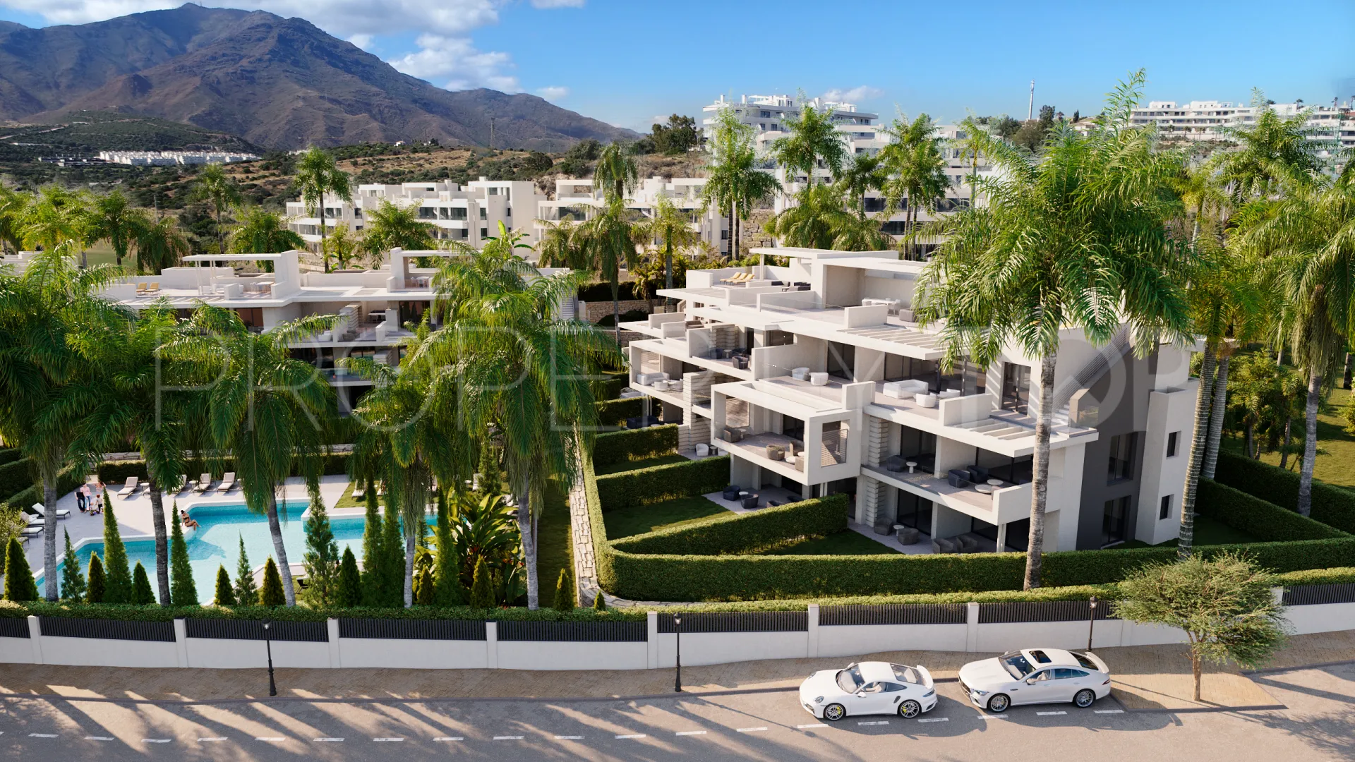 Estepona, apartamento planta baja en venta de 2 dormitorios