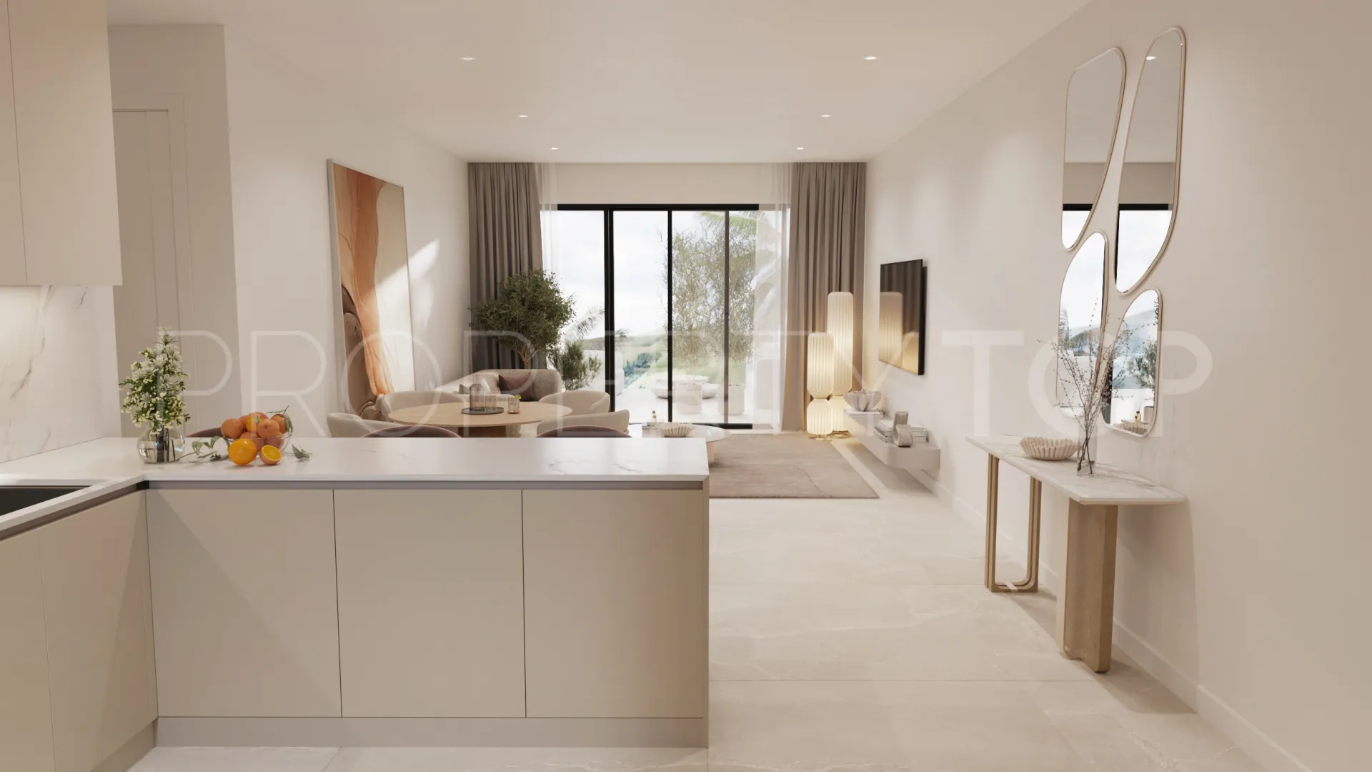 Estepona, apartamento planta baja en venta de 2 dormitorios