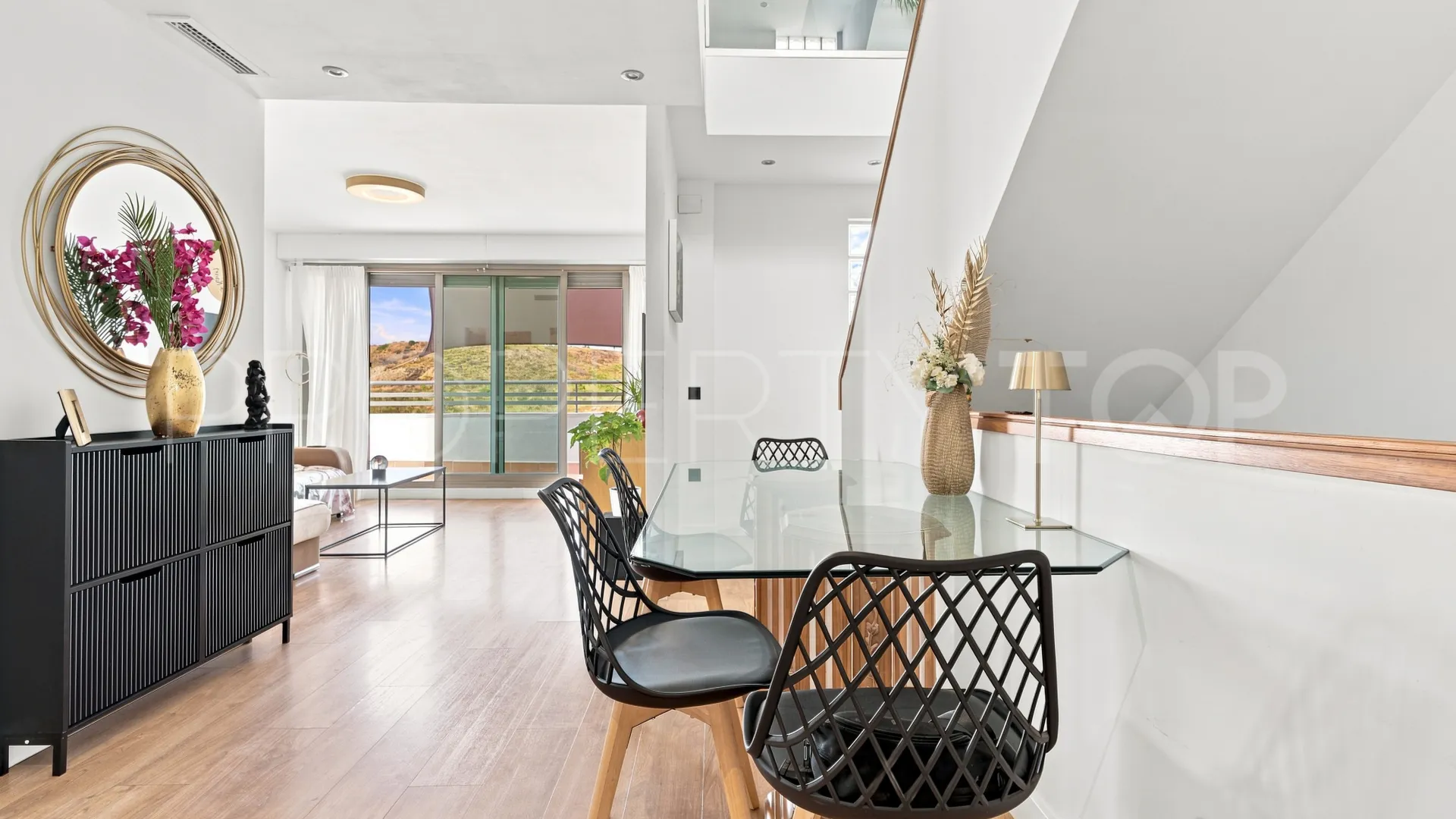 Cala de Mijas, atico duplex a la venta con 3 dormitorios