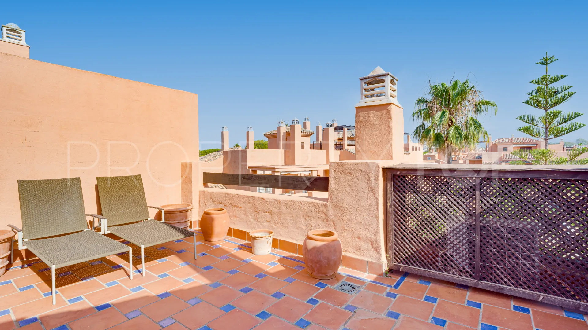 Atico duplex con 4 dormitorios en venta en Hacienda del Sol