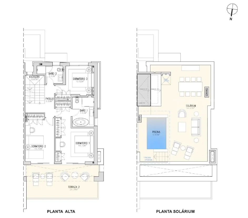 Se vende villa pareada en Guadalmina Alta de 3 dormitorios