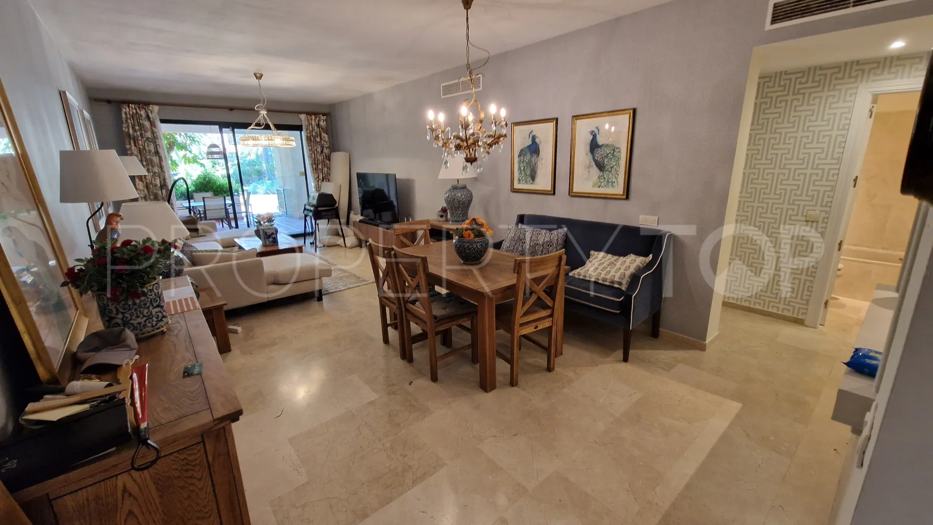 Apartamento planta baja con 2 dormitorios en venta en El Campanario