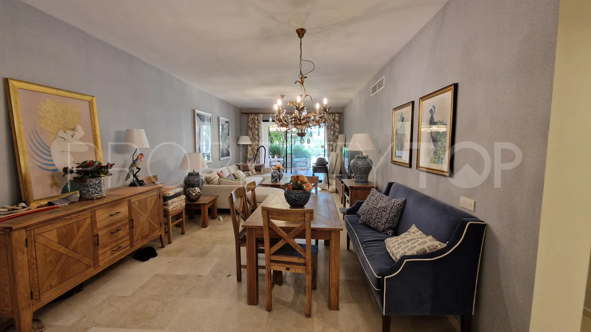 Apartamento planta baja con 2 dormitorios en venta en El Campanario