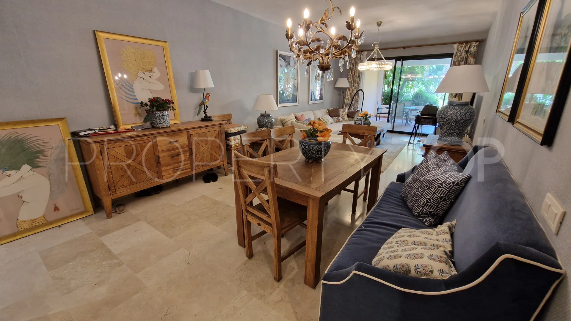 Apartamento planta baja con 2 dormitorios en venta en El Campanario