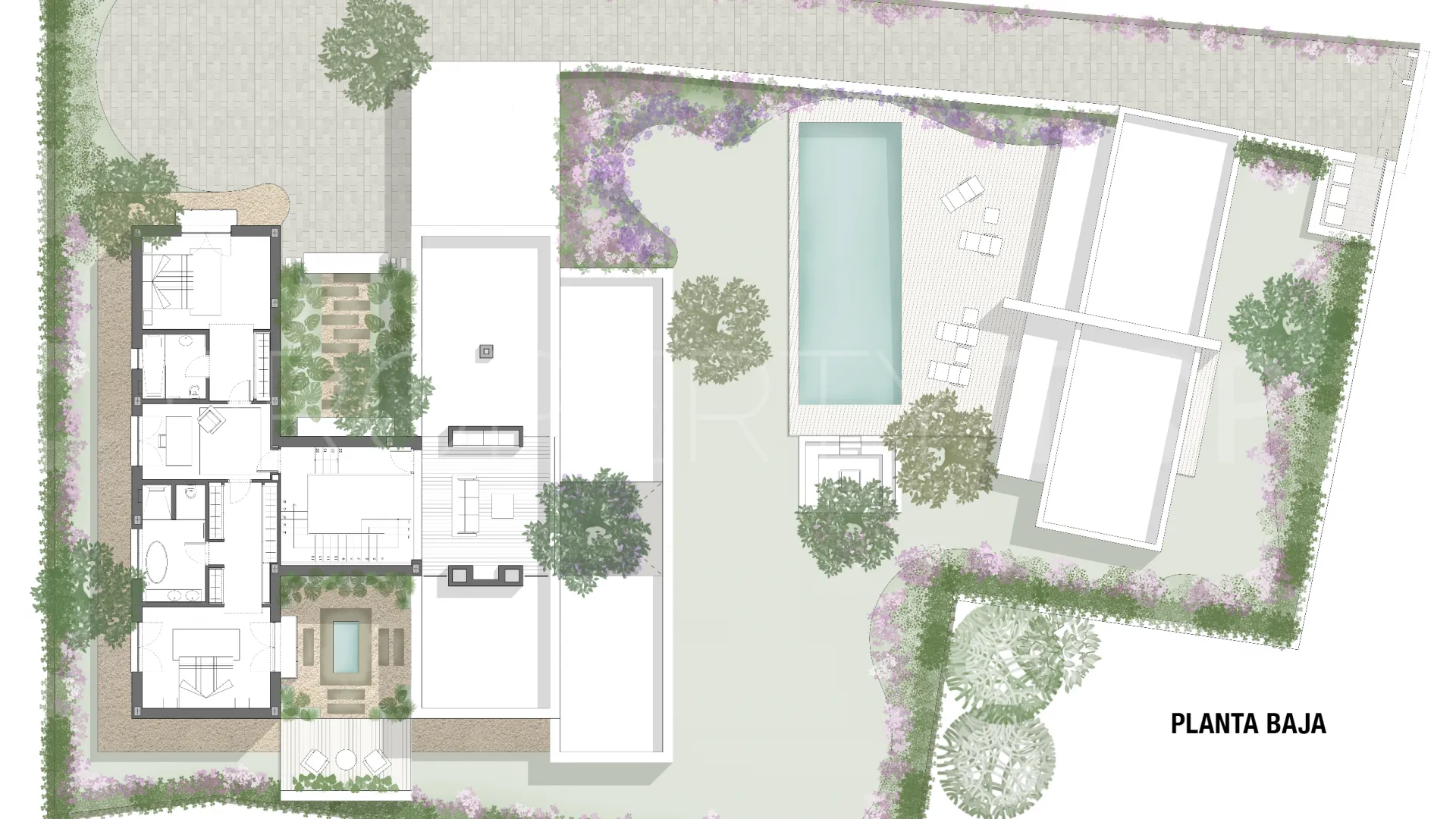 Villa con 4 dormitorios en venta en Zona E