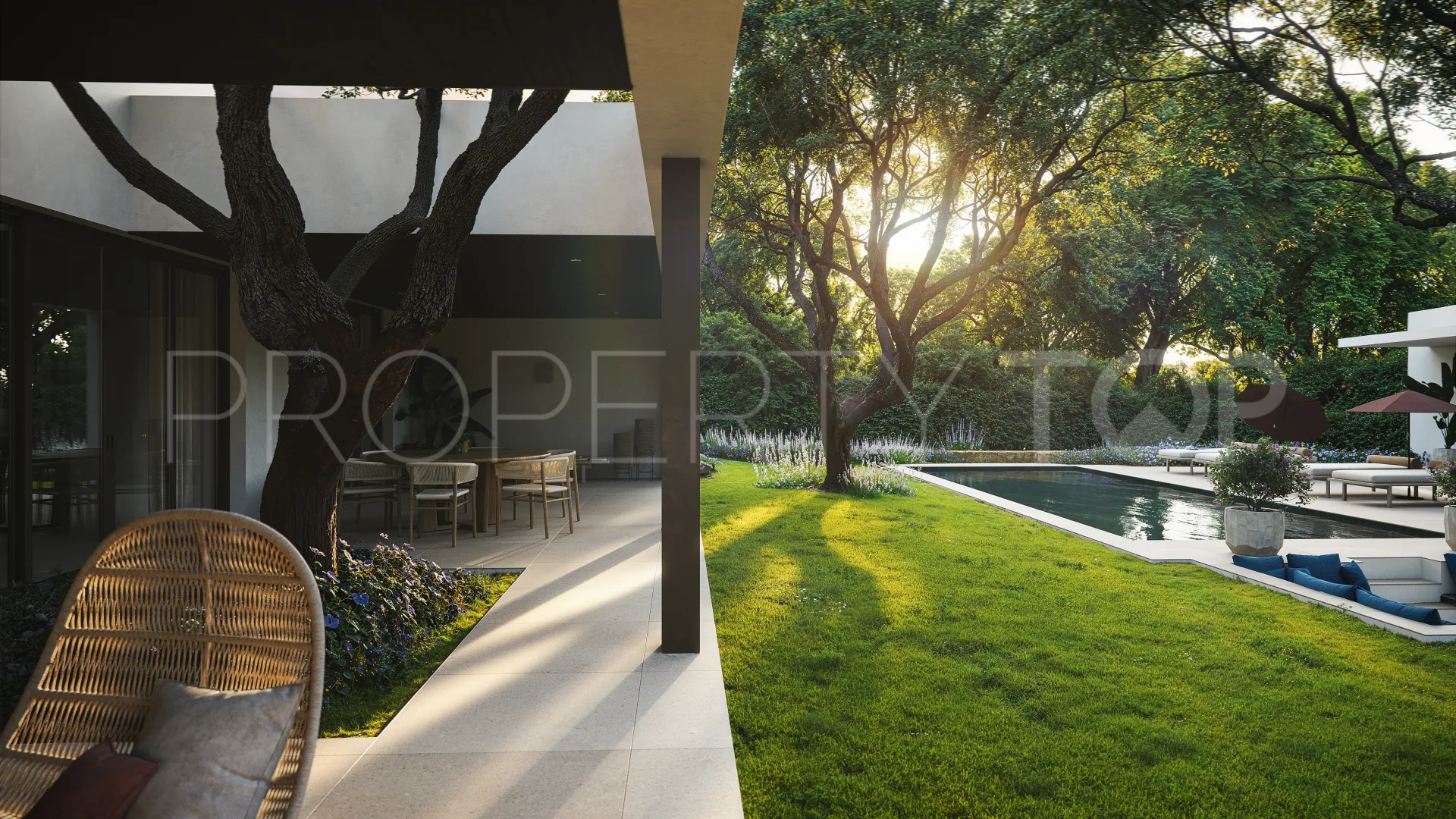 Villa con 4 dormitorios en venta en Zona E