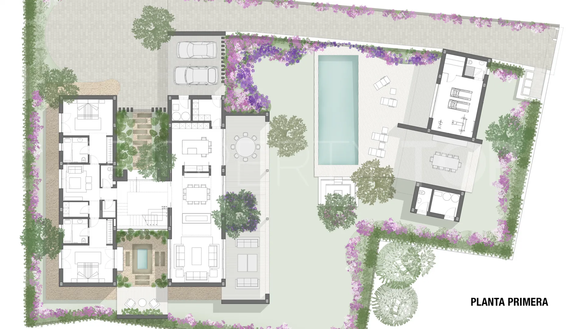 Villa con 4 dormitorios en venta en Zona E