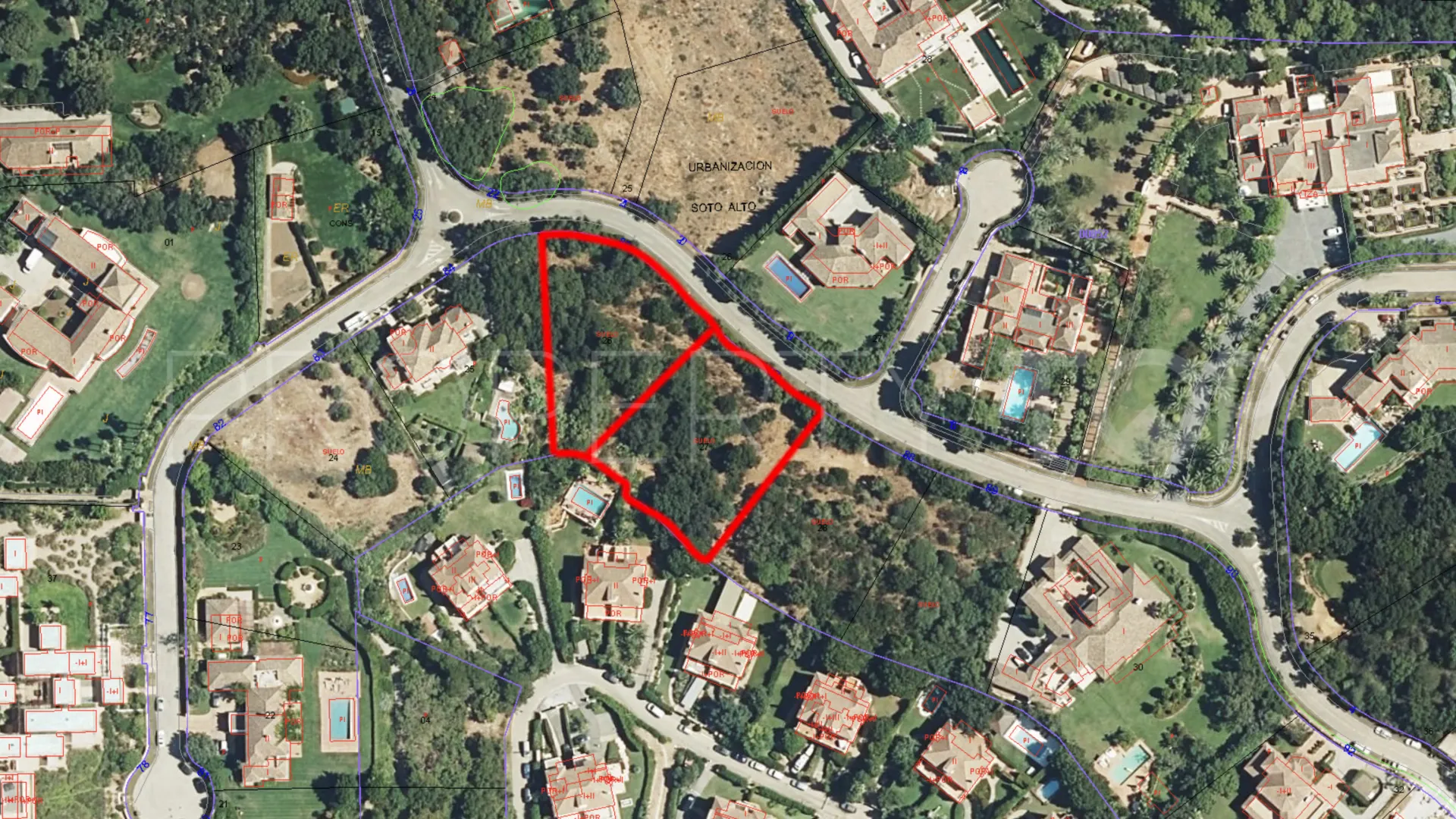 Comprar parcela en Los Altos de Valderrama