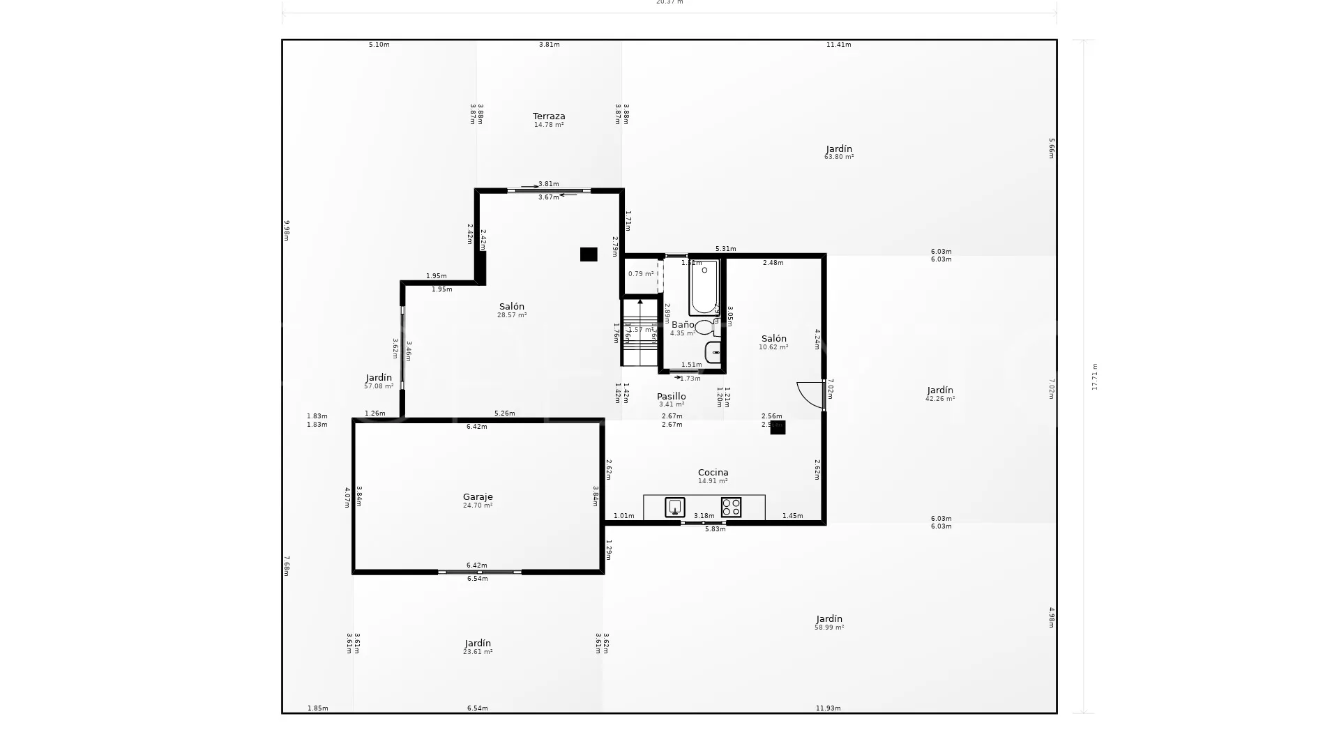 Chalet en venta en Guadacorte