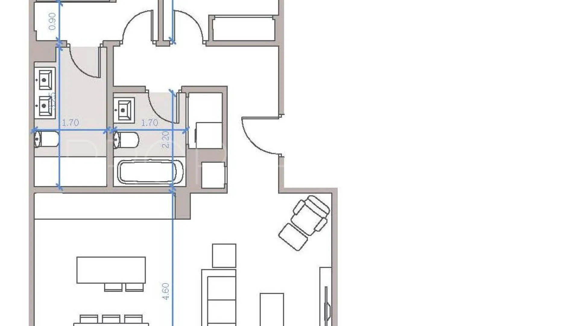 2 bedrooms Bel Air apartment for sale