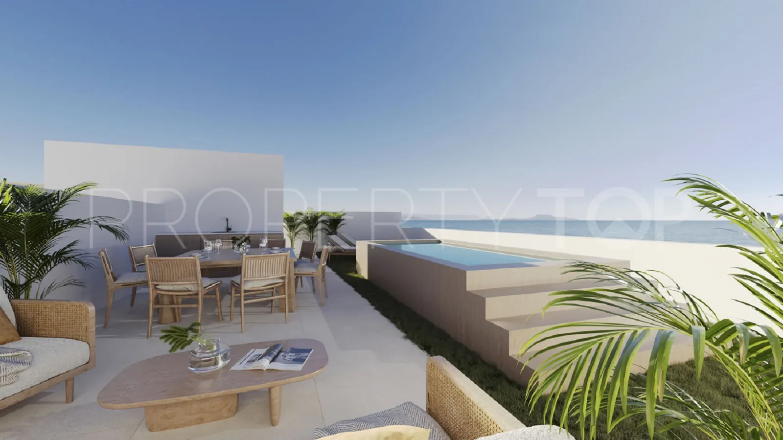 San Pedro de Alcantara, Ático con 3 dormitorios en venta