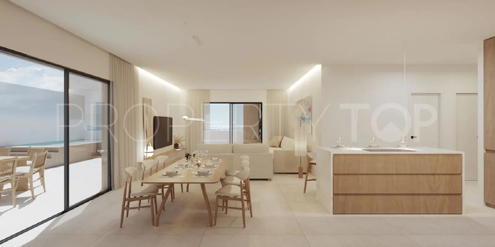 San Pedro de Alcantara, Ático con 3 dormitorios en venta