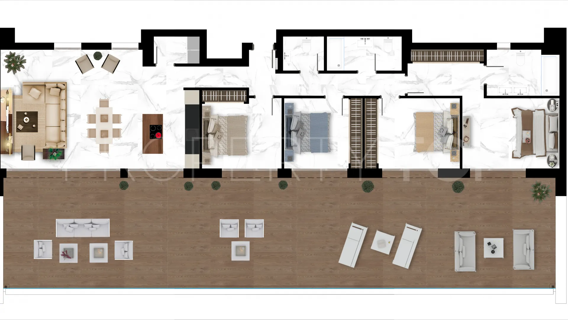 San Pedro Playa penthouse for sale