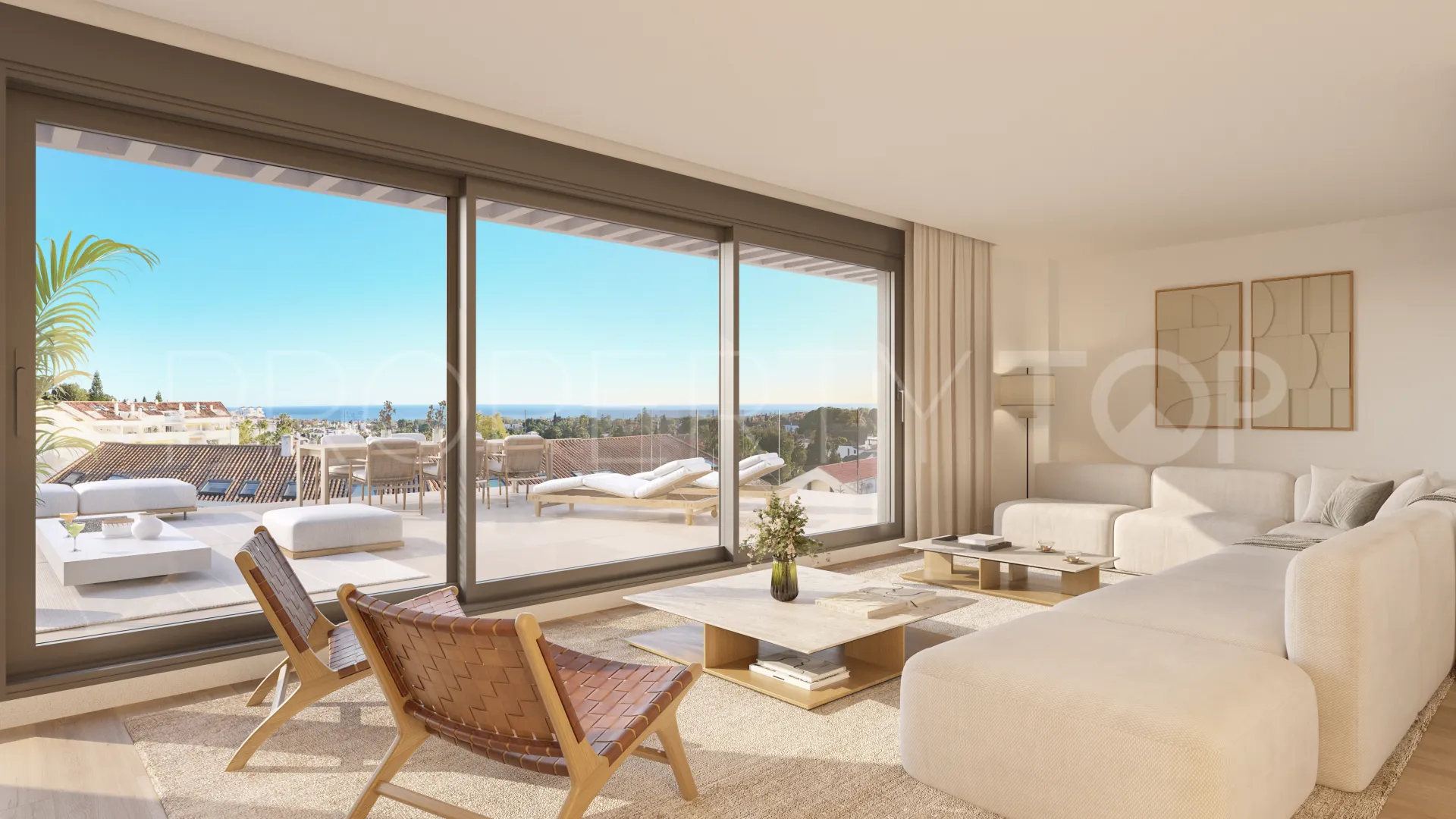 Ático con 2 dormitorios en venta en Nueva Andalucia