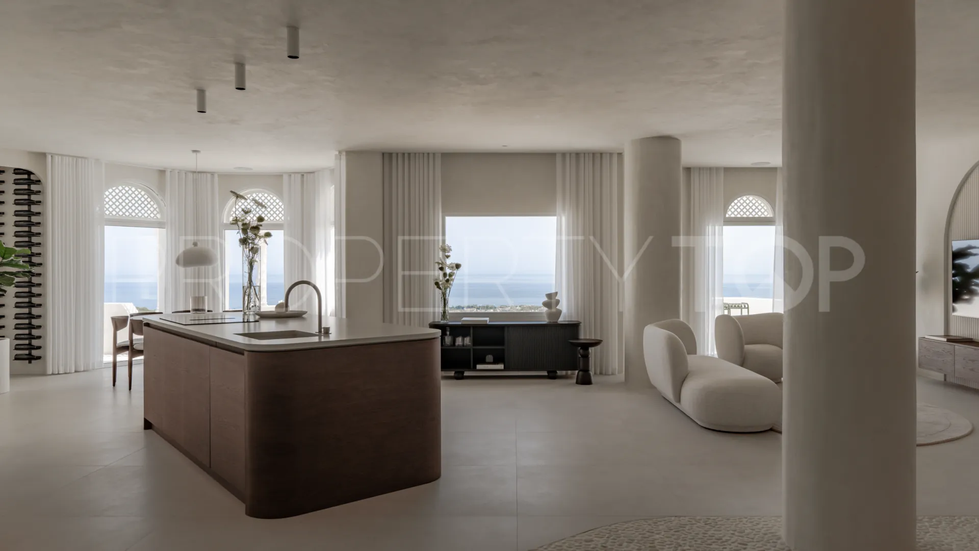 For sale penthouse with 3 bedrooms in Jardines Colgantes