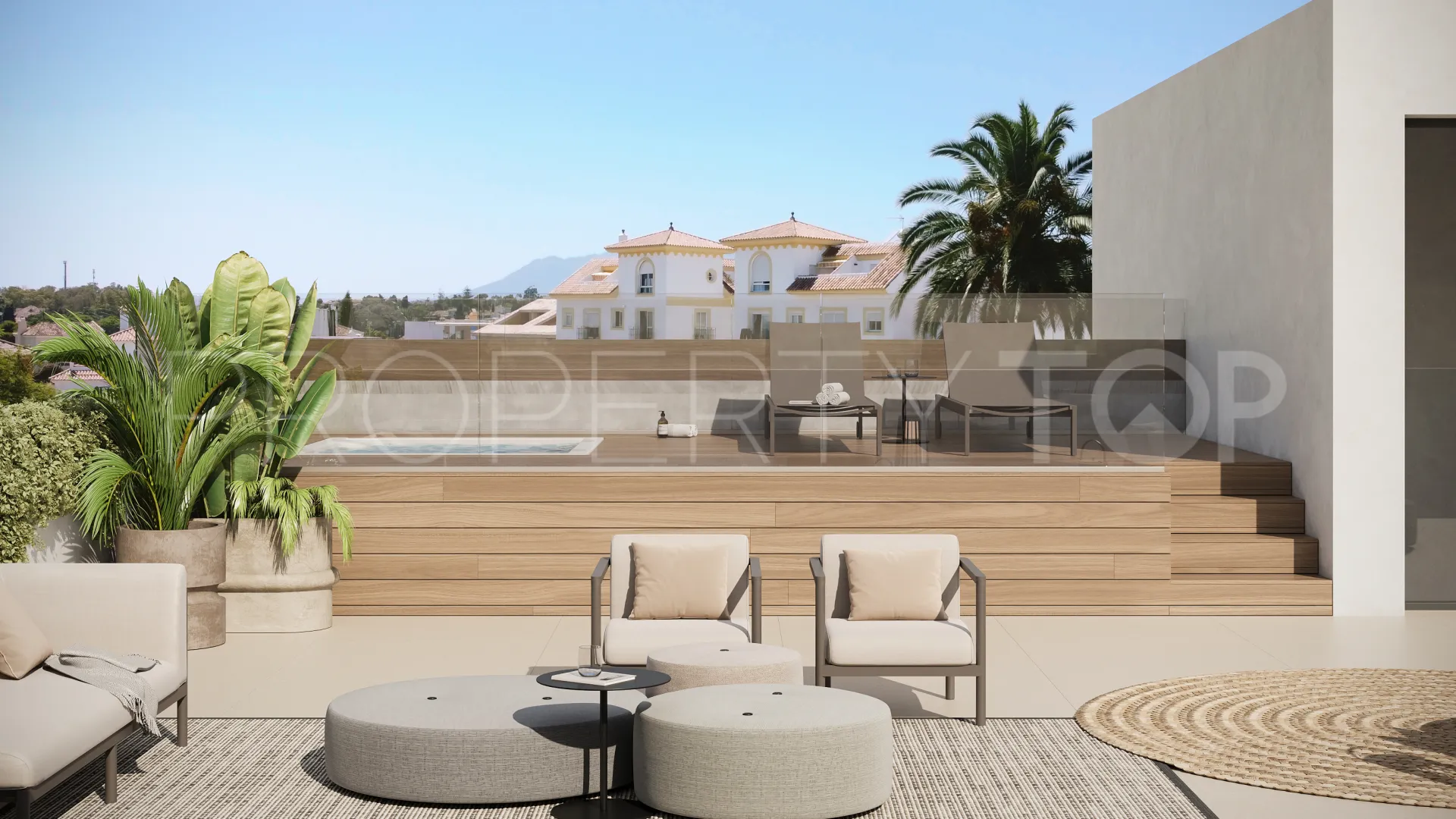 Ático a la venta con 2 dormitorios en San Pedro de Alcantara