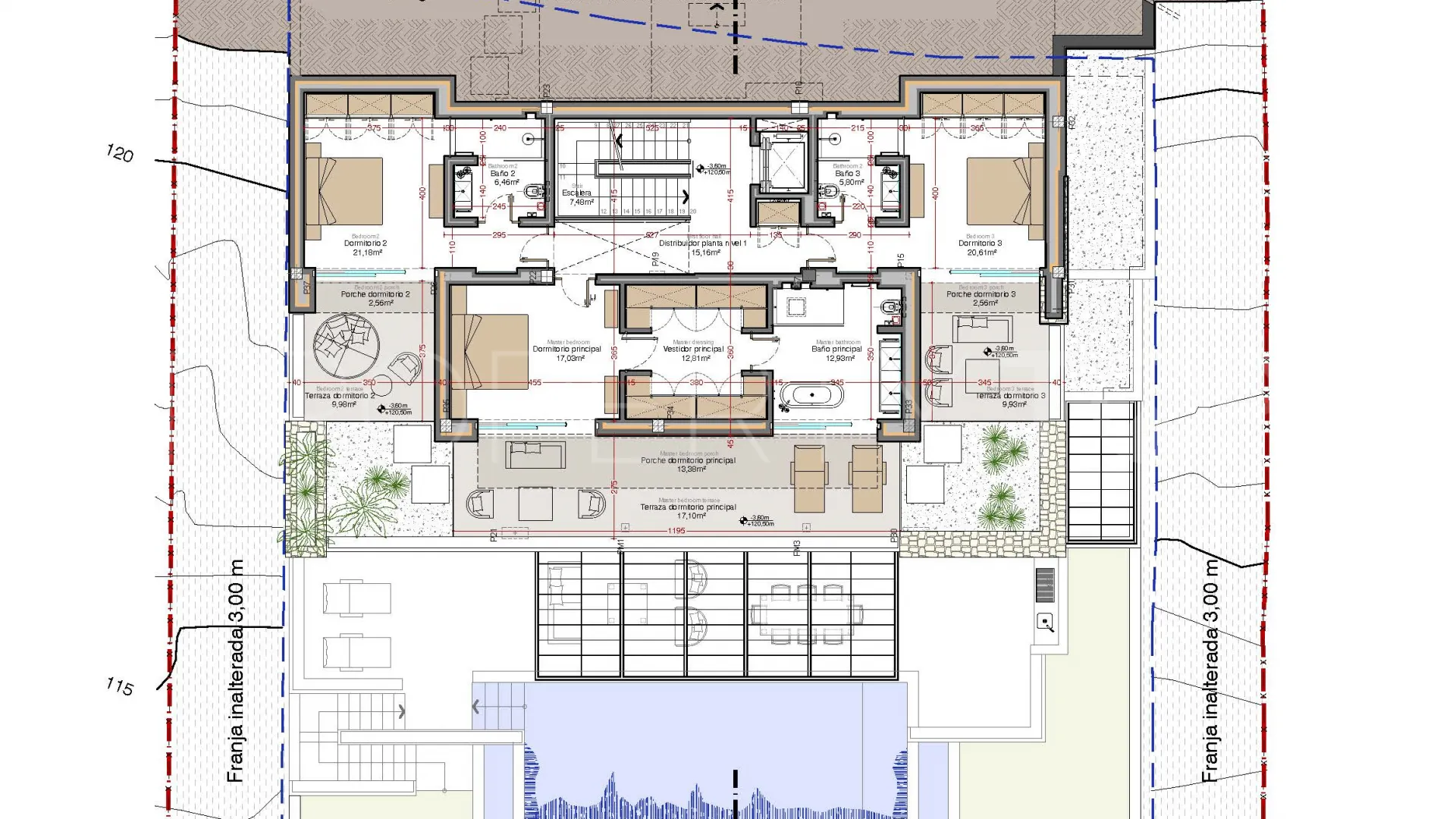Villa en venta en El Rosario