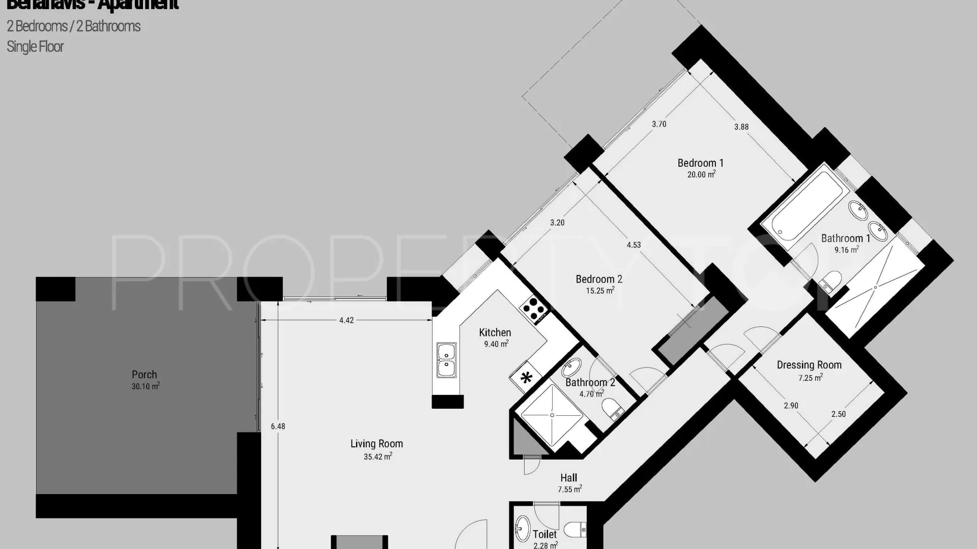 2 bedrooms apartment for sale in Los Flamingos