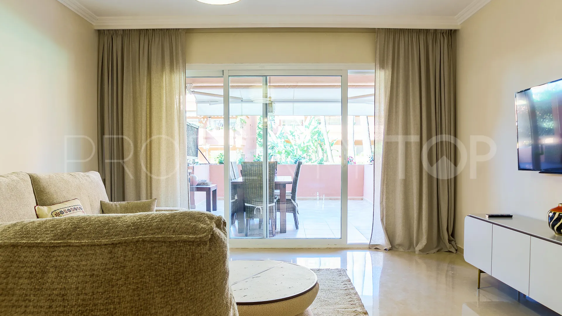 Buy El Embrujo Playa 2 bedrooms ground floor apartment