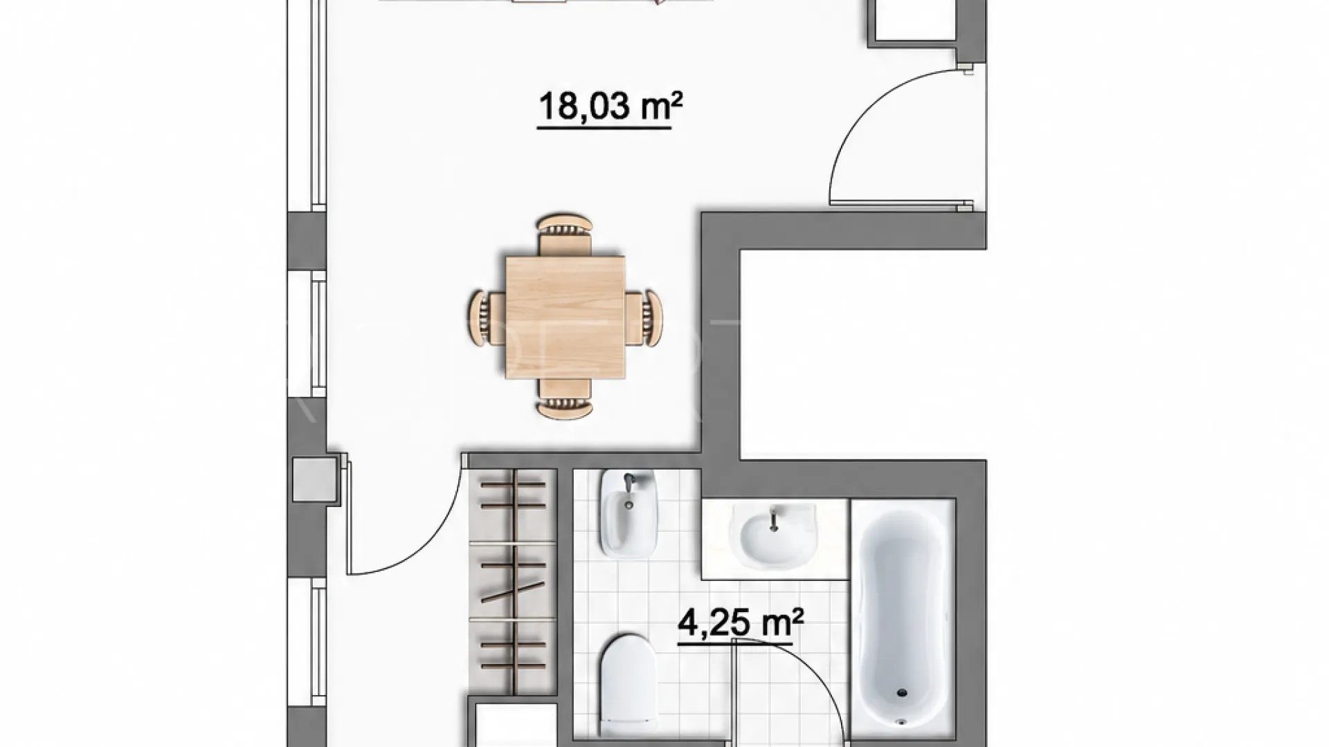 Comprar apartamento en La Linea de la Concepcion de 18 dormitorios