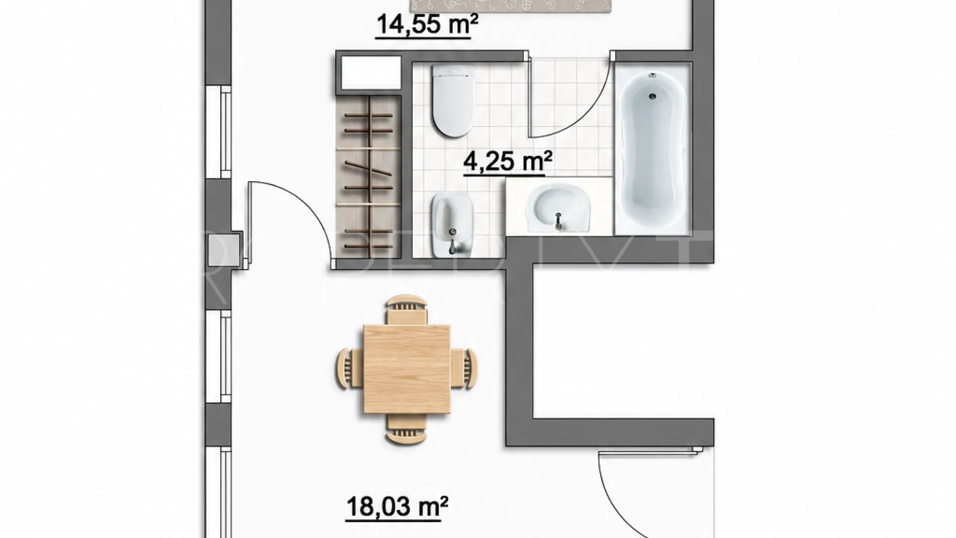Comprar apartamento en La Linea de la Concepcion de 18 dormitorios