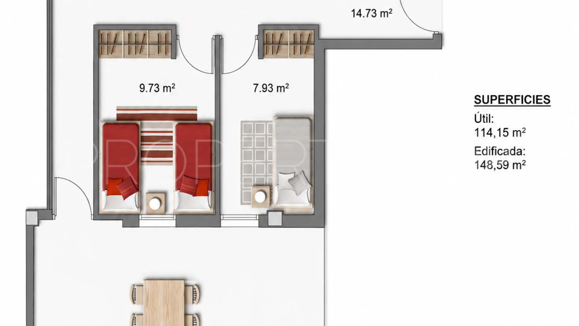 Comprar apartamento en La Linea de la Concepcion de 18 dormitorios