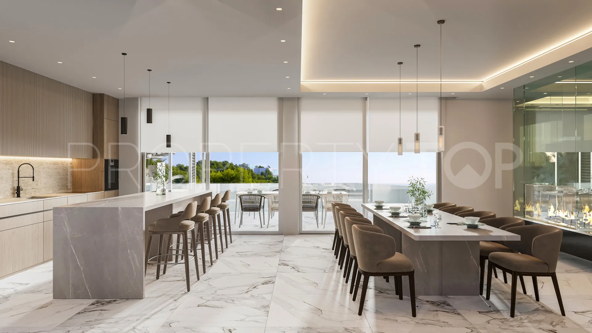 Villa en venta de 5 dormitorios en Paraiso Alto