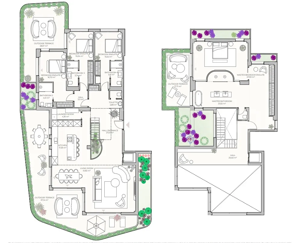 For sale Sotogrande Alto 4 bedrooms duplex penthouse