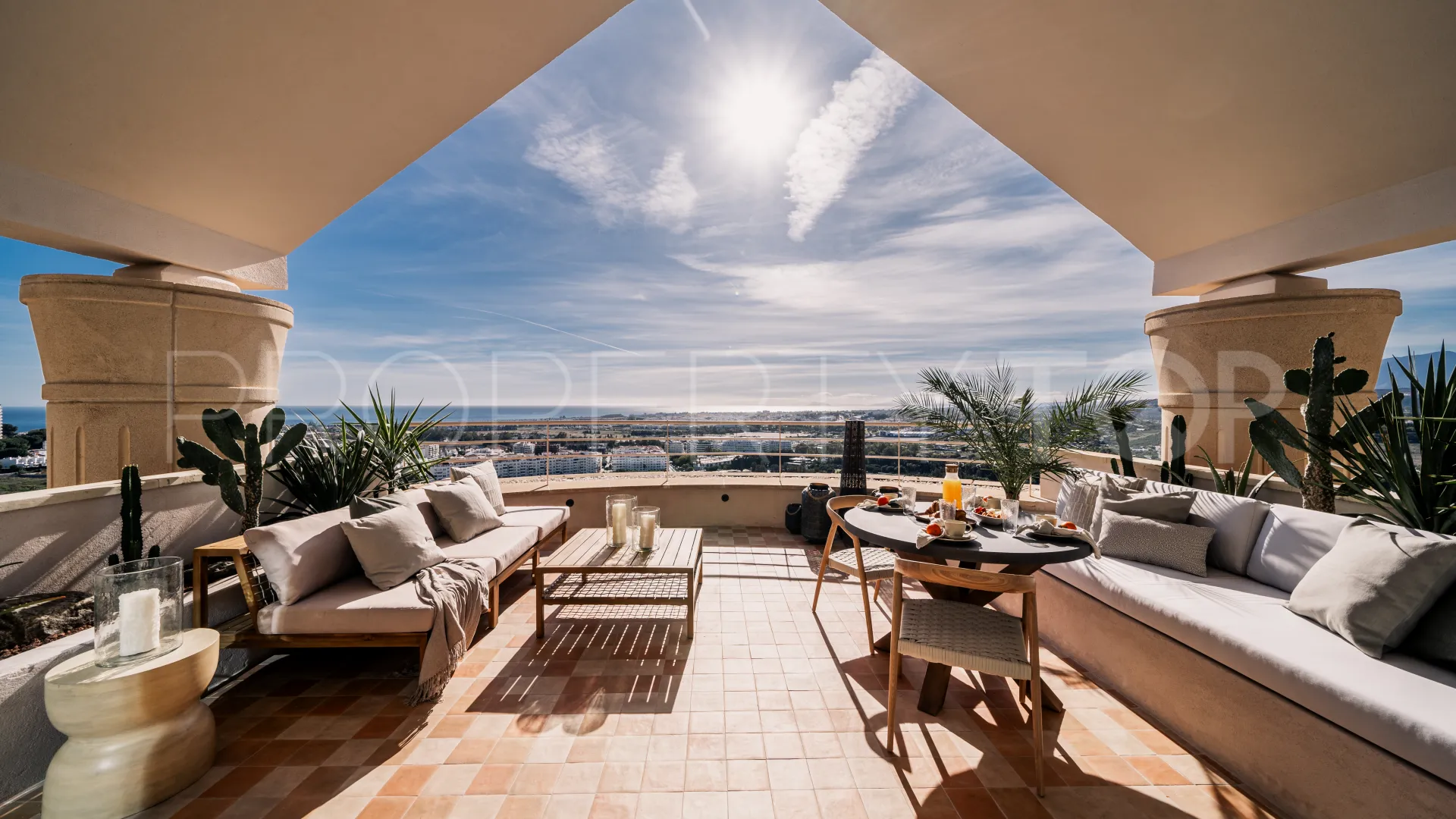 Atico duplex en venta en Marbella de 3 dormitorios