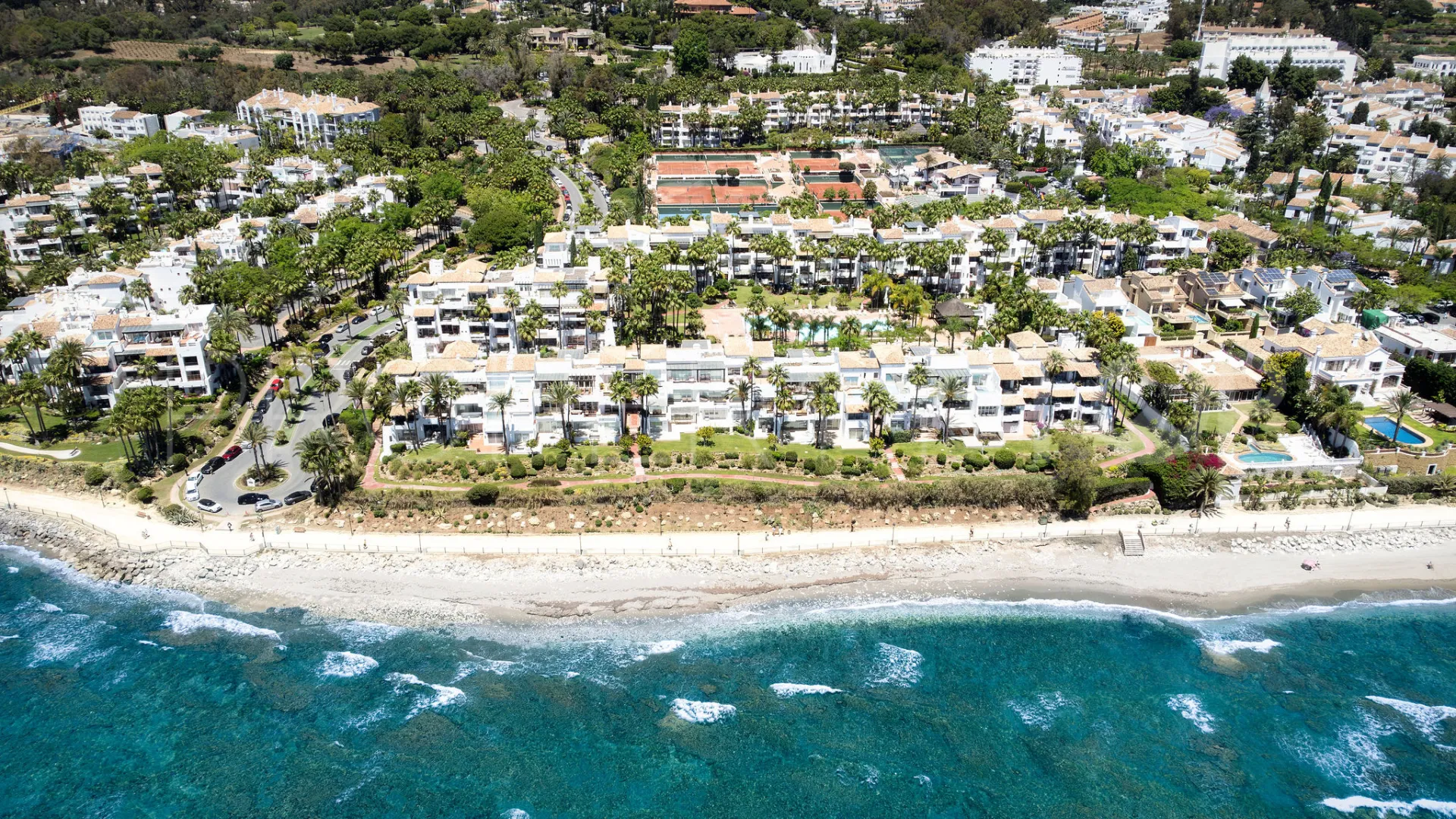 Marbella Golden Mile, apartamento planta baja a la venta