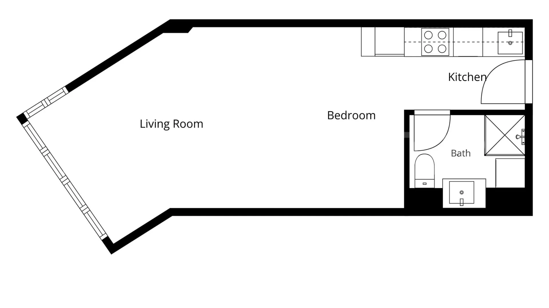 Studio for sale in Calahonda Playa