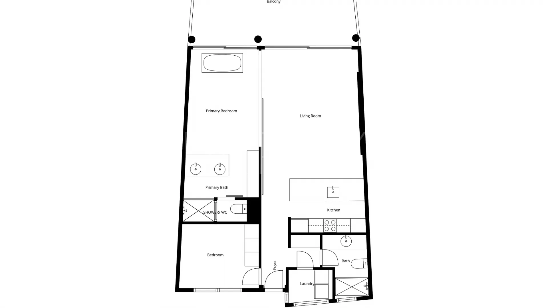 Se vende apartamento de 2 dormitorios en El Higueron