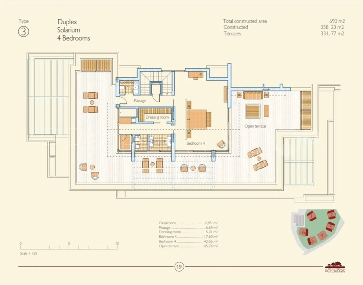 Duplex en venta de 4 dormitorios en Hacienda de Valderrama