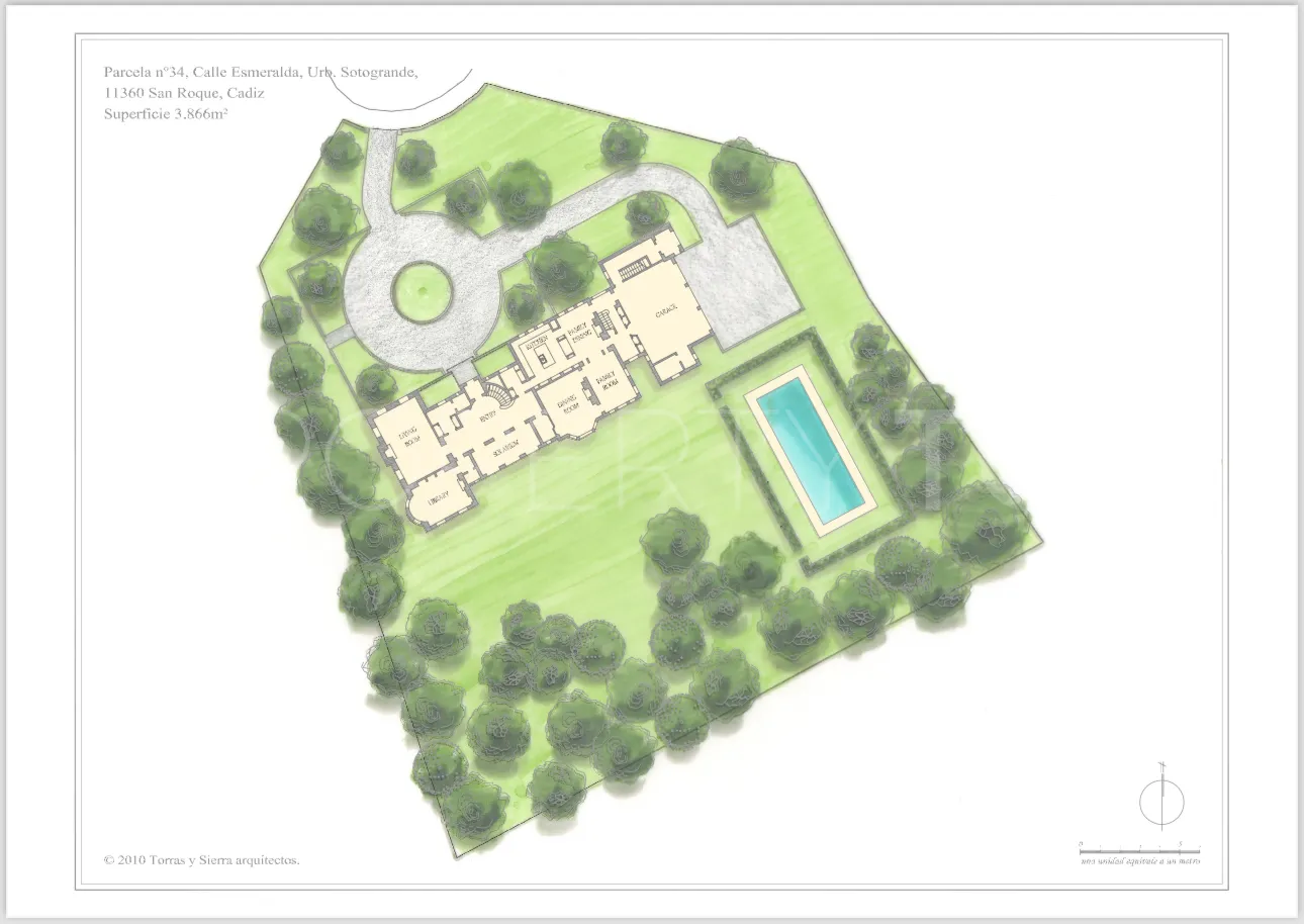 For sale plot in Zona E