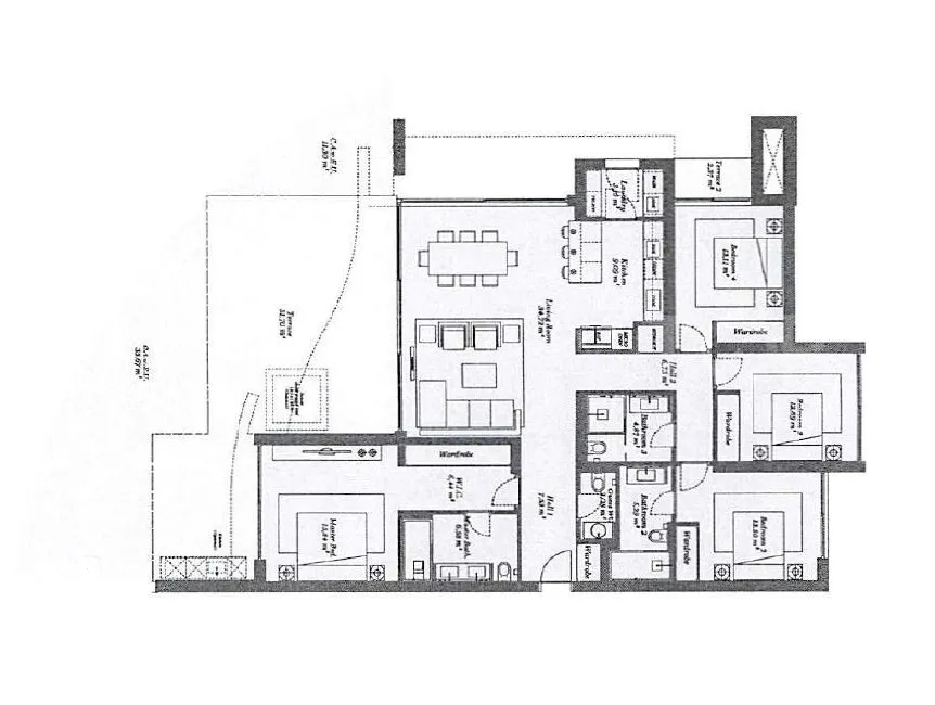 Palo Alto, apartamento con 4 dormitorios en venta
