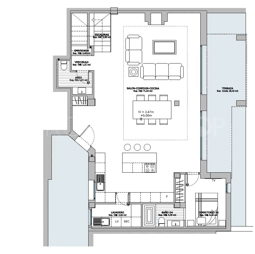 For sale Los Naranjos 4 bedrooms apartment