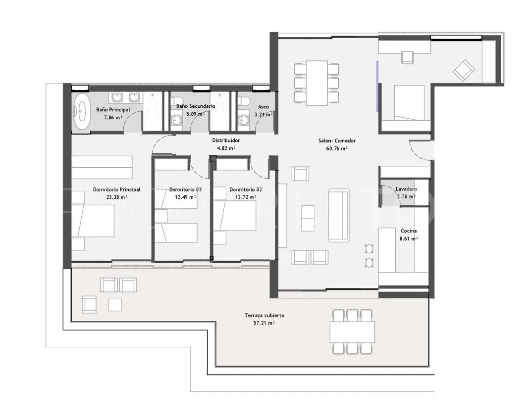 Apartment for sale in Real de La Quinta