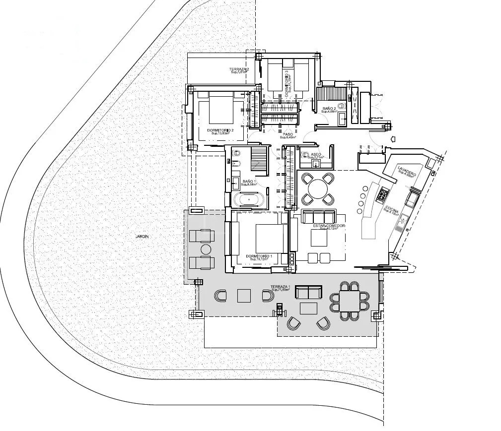 Apartment with 3 bedrooms for sale in Real de La Quinta