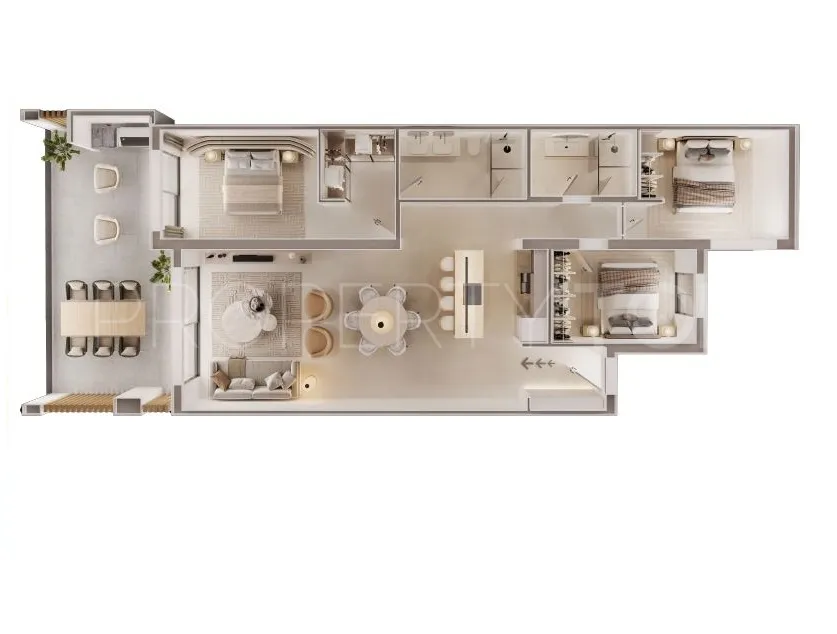 3 bedrooms New Golden Mile apartment for sale