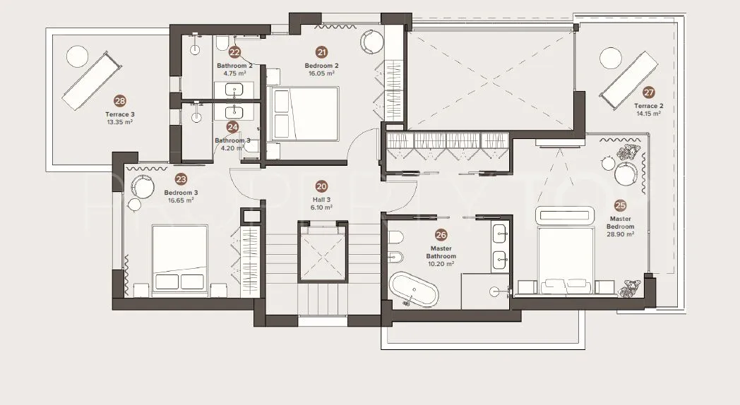 Chalet de 4 dormitorios en venta en Marbella Este