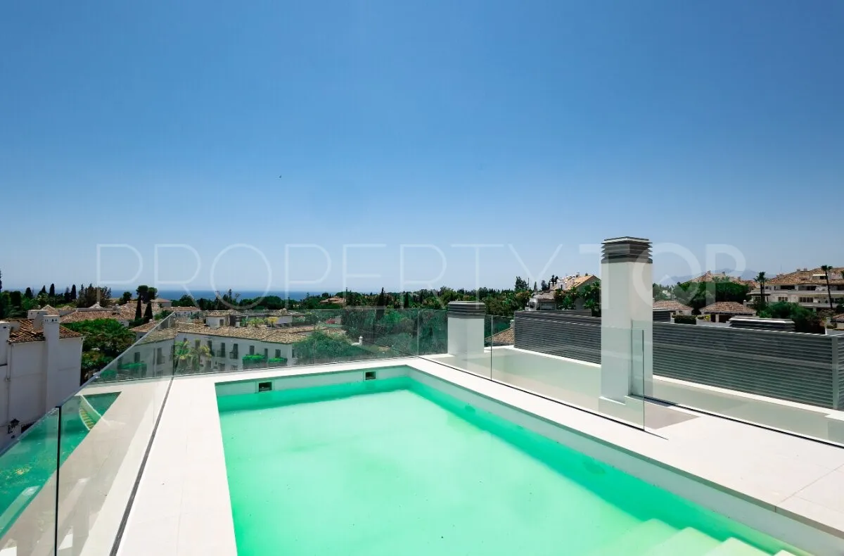 Comprar Ático en Marbella Golden Mile de 4 dormitorios