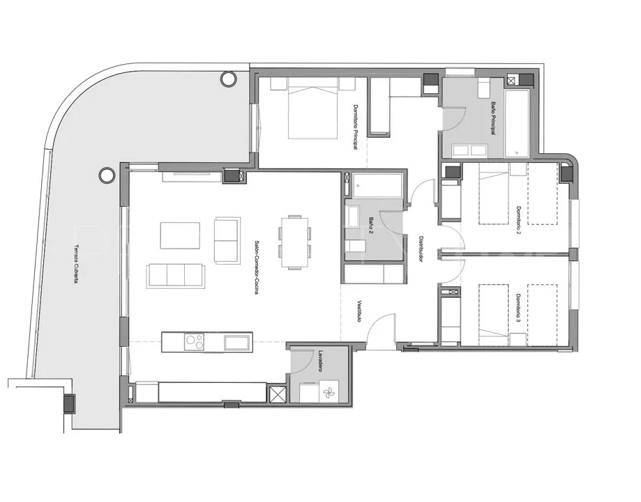 Apartamento en venta en Los Altos de los Monteros