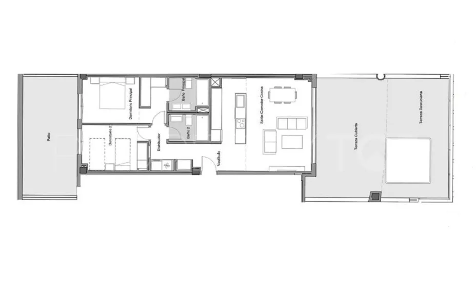 For sale apartment in Los Altos de los Monteros with 2 bedrooms