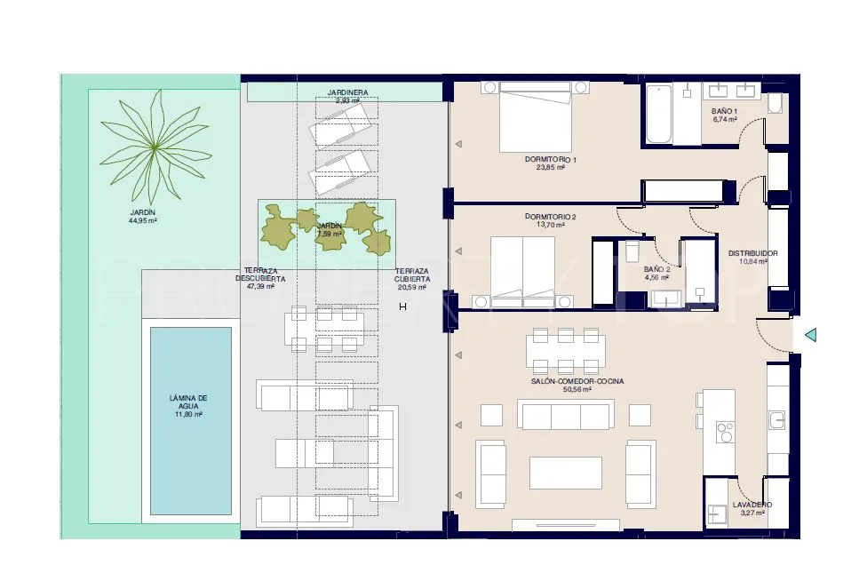 Santa Clara, apartamento en venta