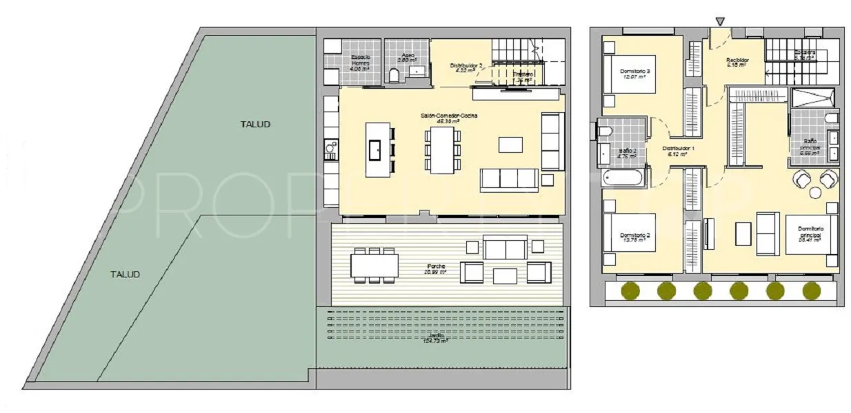 El Chaparral town house for sale