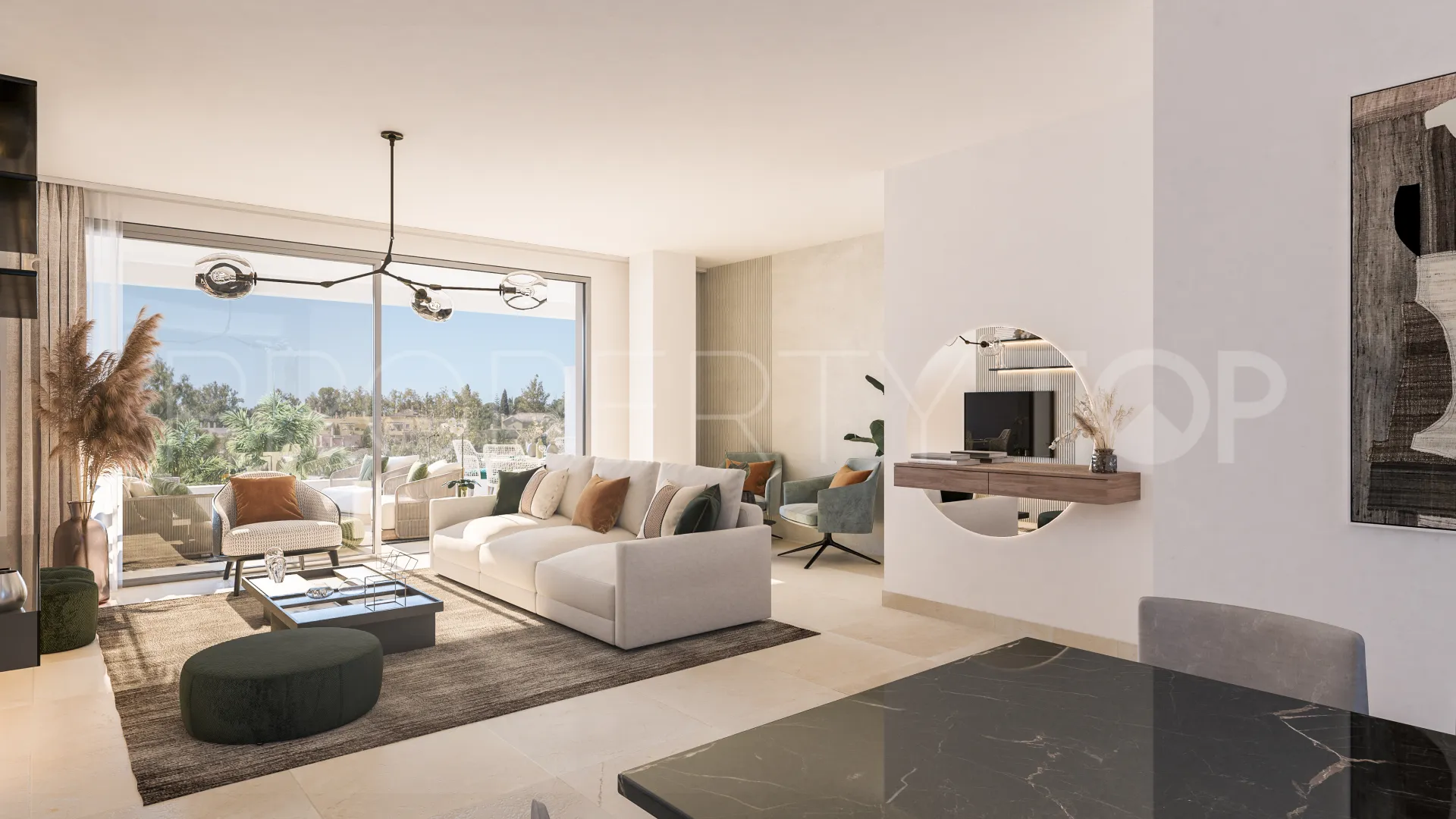 Se vende apartamento de 2 dormitorios en Guadalmina Alta