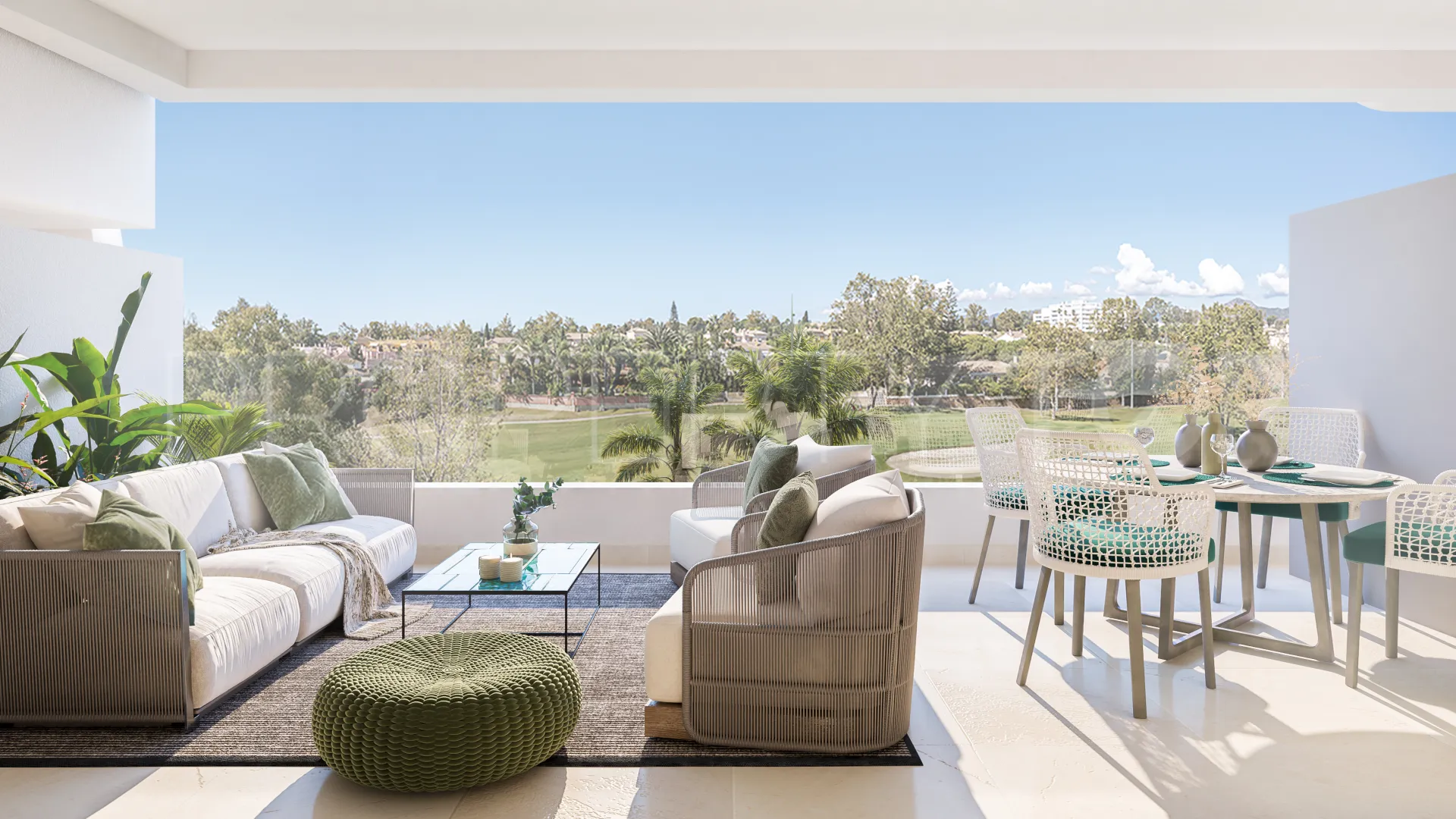 Se vende apartamento de 2 dormitorios en Guadalmina Alta