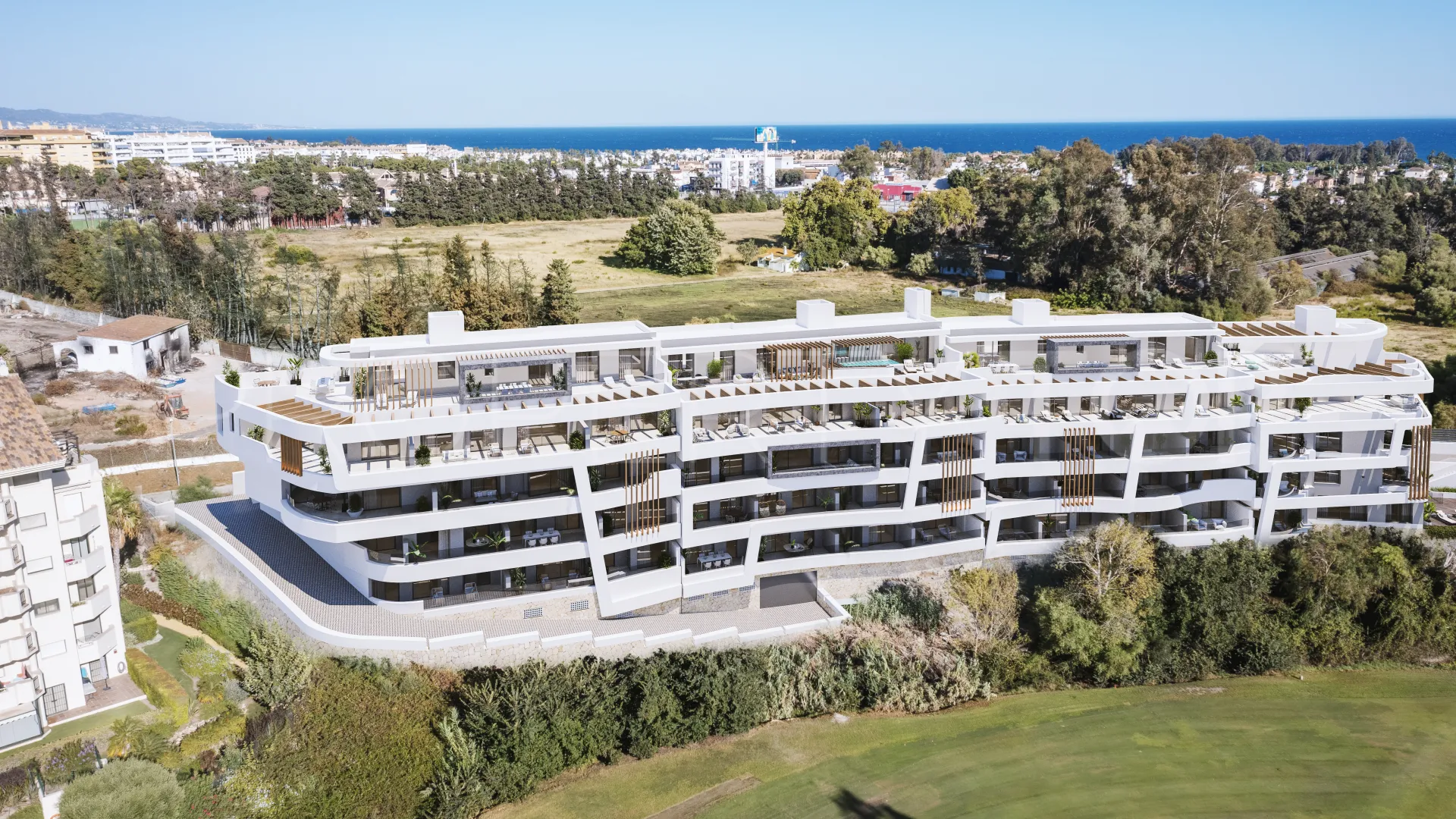 Se vende apartamento de 2 dormitorios en Guadalmina Alta